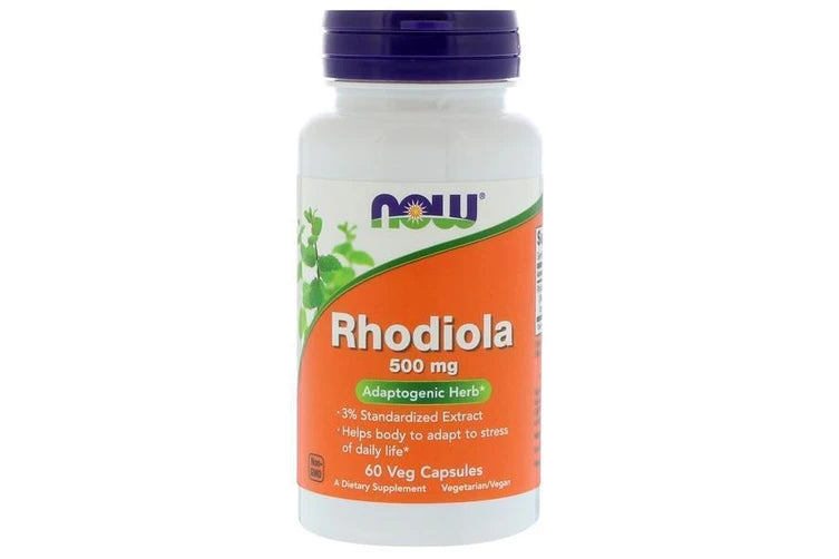 Now Rhodiola 500 mg Veg Capsules
