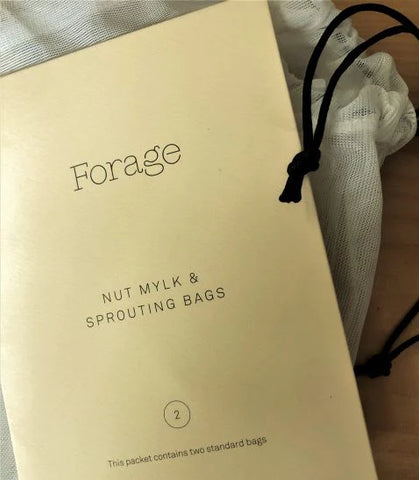 Forage Nut Mylk Bags / Seed Sprouting Bags - Standard size (2 bags per pack)