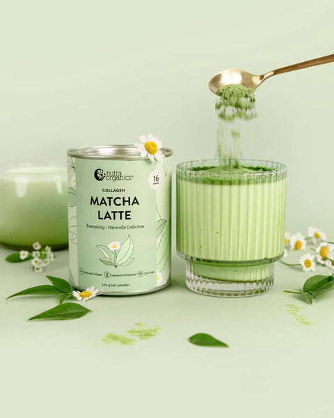 Nutra Organics Collagen Matcha Latte - 20% off