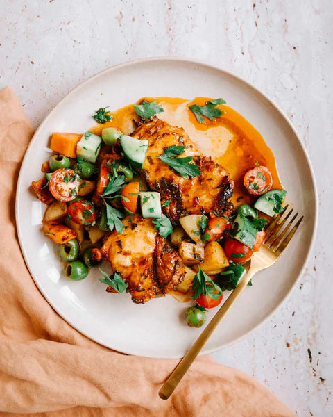 Nutra Organics Chicken Bone Broth Concentrate Lemon & Paprika 250gm - 20% off