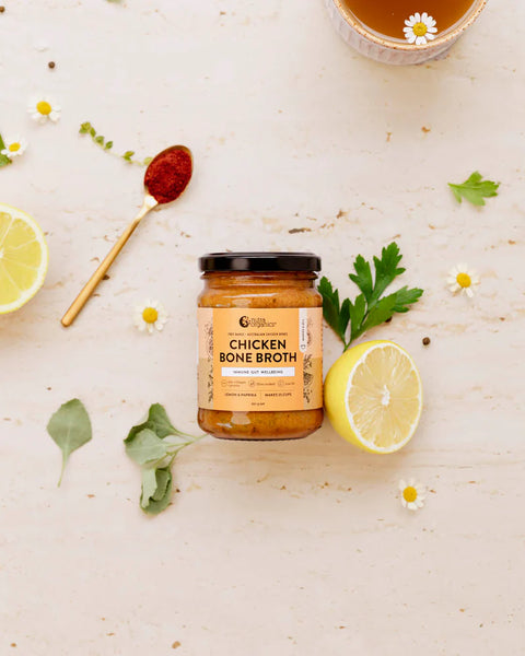 Nutra Organics Chicken Bone Broth Concentrate Lemon & Paprika 250gm - 20% off