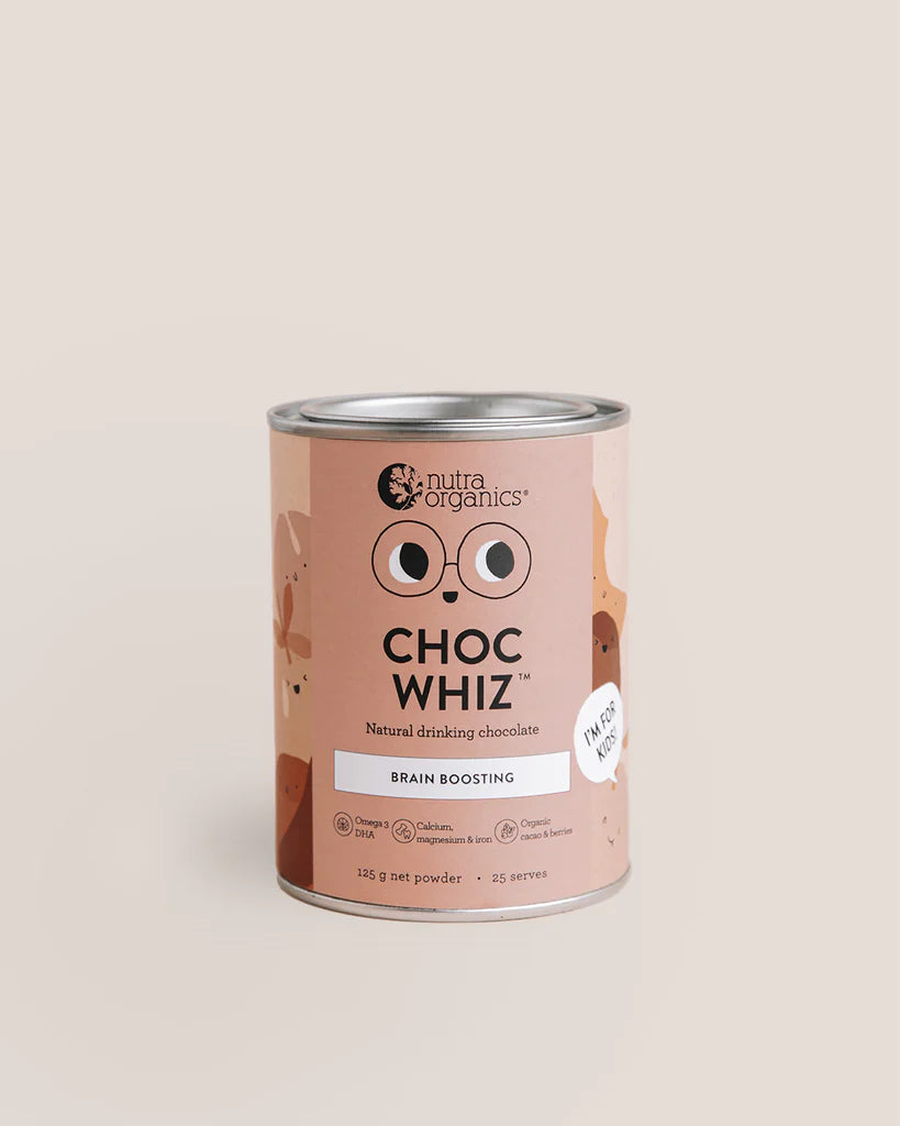 Nutra Organics Kids Choc Whiz 125gm