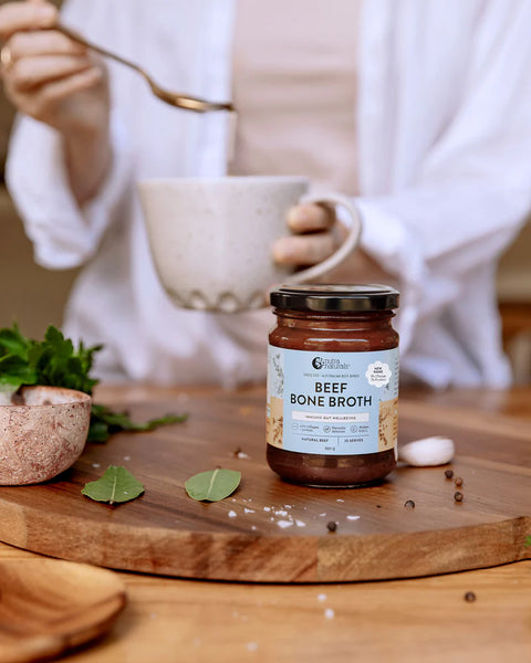 Nutra Organics Beef Bone Broth Concentrate Natural 250gm