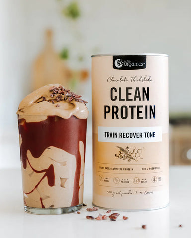 Nutra Organics Clean Protein Chocolate Thick shake 500gm