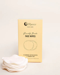 Nutra Organics Reusable Bamboo Face Wipes