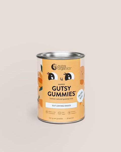 Nutra Organics Gutsy Gummies Mango 150gm