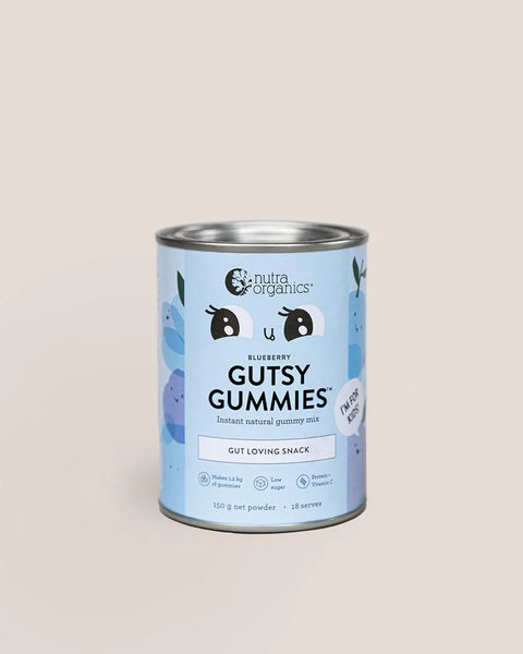 Nutra Organics Gutsy Gummies Blueberry 150gm