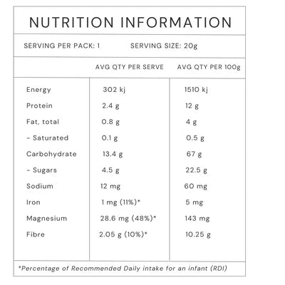 Odi Blooming Blueberry & Chia Pudding 20gm