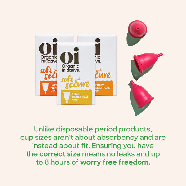 Oi Reusable Period Cup Large