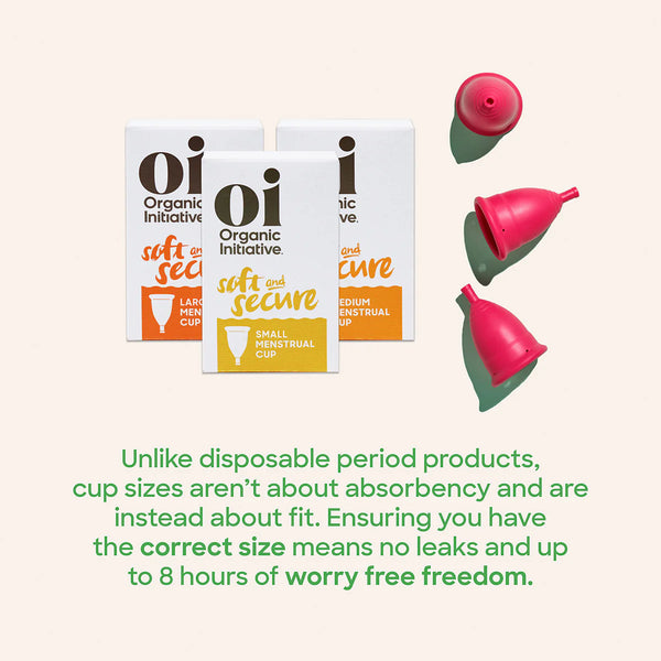 Oi Reusable Period Cup Medium