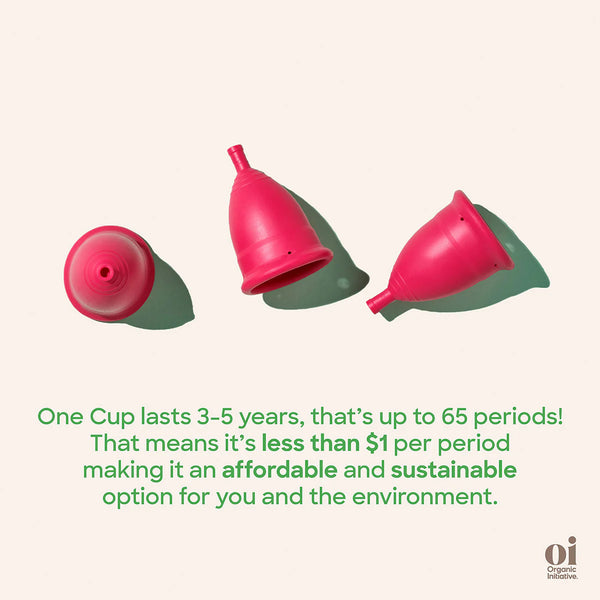 Oi Reusable Period Cup Medium