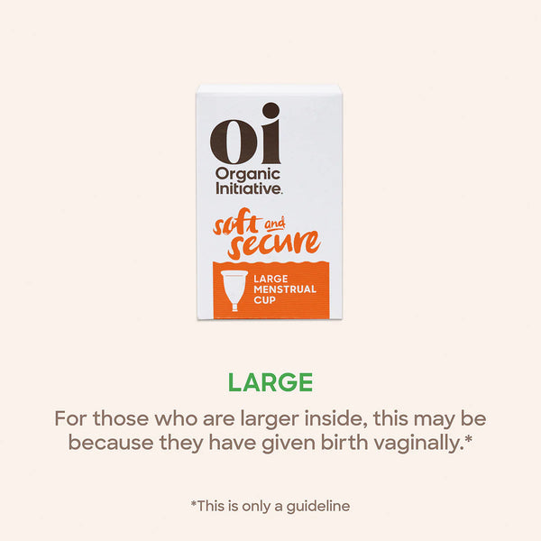 Oi Reusable Period Cup Large