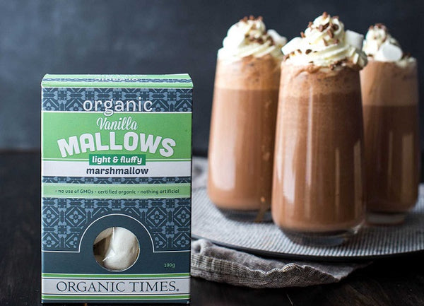 Organic Times Vanilla Mallows Marshmallows