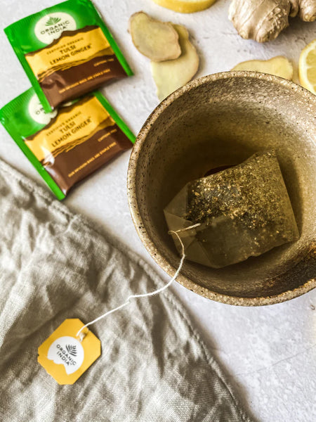 Organic India Tulsi Lemon Ginger 25tbags