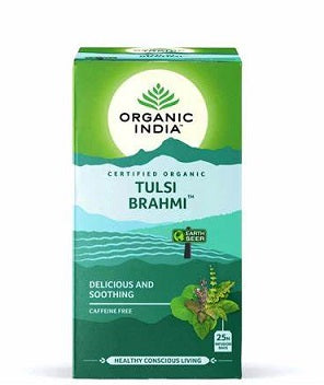 Organic India Tulsi Brahmi 25tbags