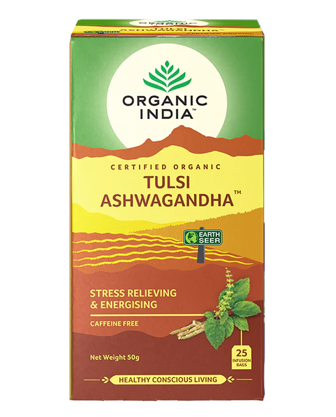 Organic India Tulsi Ashwagandha 25tbags - 10% off