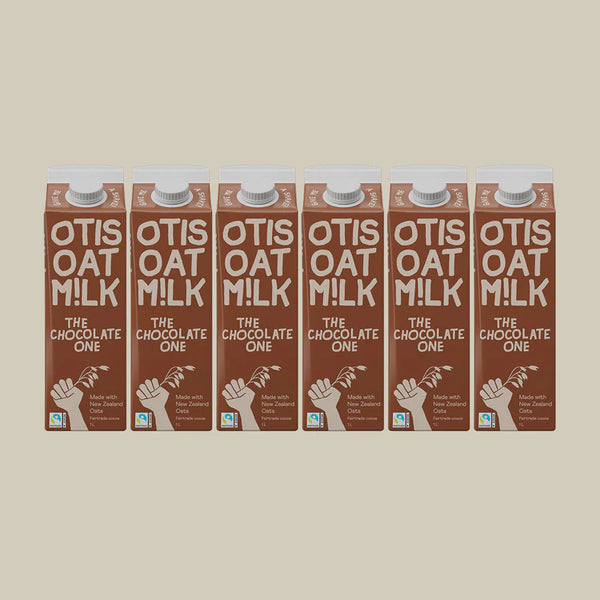 Otis Oat M!lk, the Chocolate one. CHOCOLATE MILK (6 X 1L)