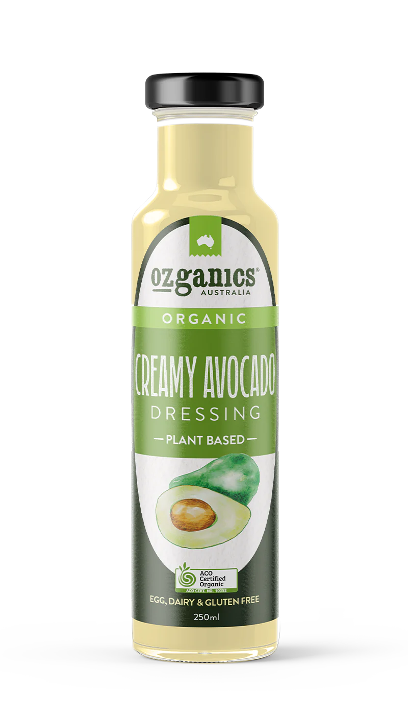 Ozganics Creamy Avocado Dressing 250ml