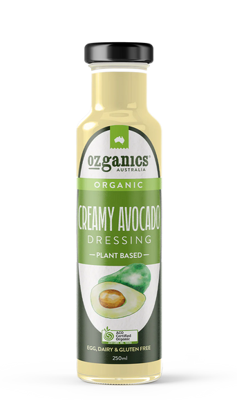 Ozganics Creamy Avocado Dressing 250ml