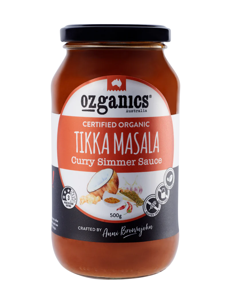 Ozganics Tikka Masala Curry Sauce 500gm