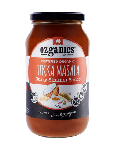 Ozganics Tikka Masala Curry Sauce 500gm