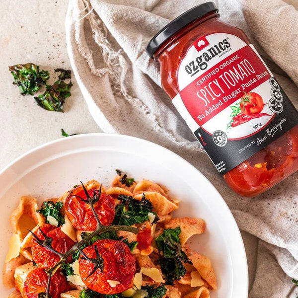 Ozganics Spicy Pasta Sauce 500gm