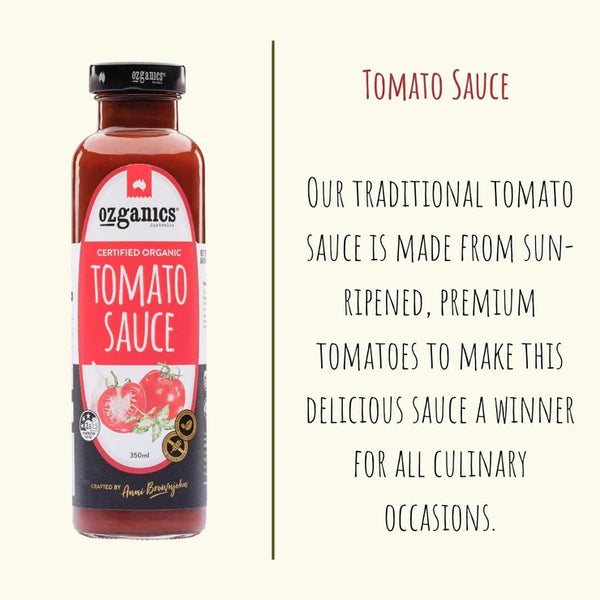Ozganics Tomato Sauce 250ml