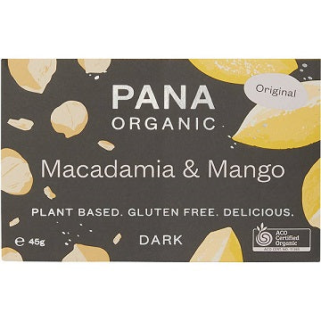 Pana Chocolate Macadamia & Mango 45gm