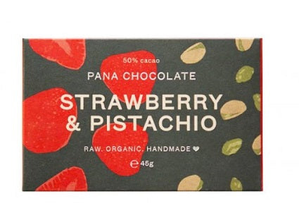 Pana Chocolate Strawberry and Pistachio 45gm