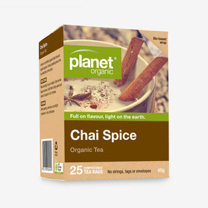 Planet Organic Chai Spice Tea 25tbags