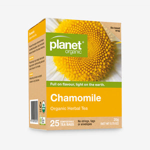 Planet Organic Chamomile Herbal Tea 25tbags