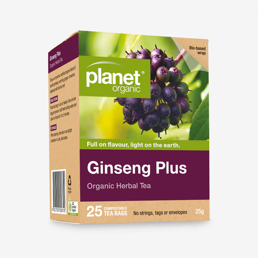 Planet Organic Ginseng Tea 25tbags