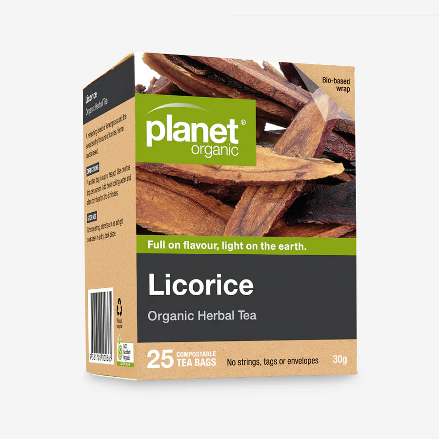 Planet Organic Licorice Tea 25tbags