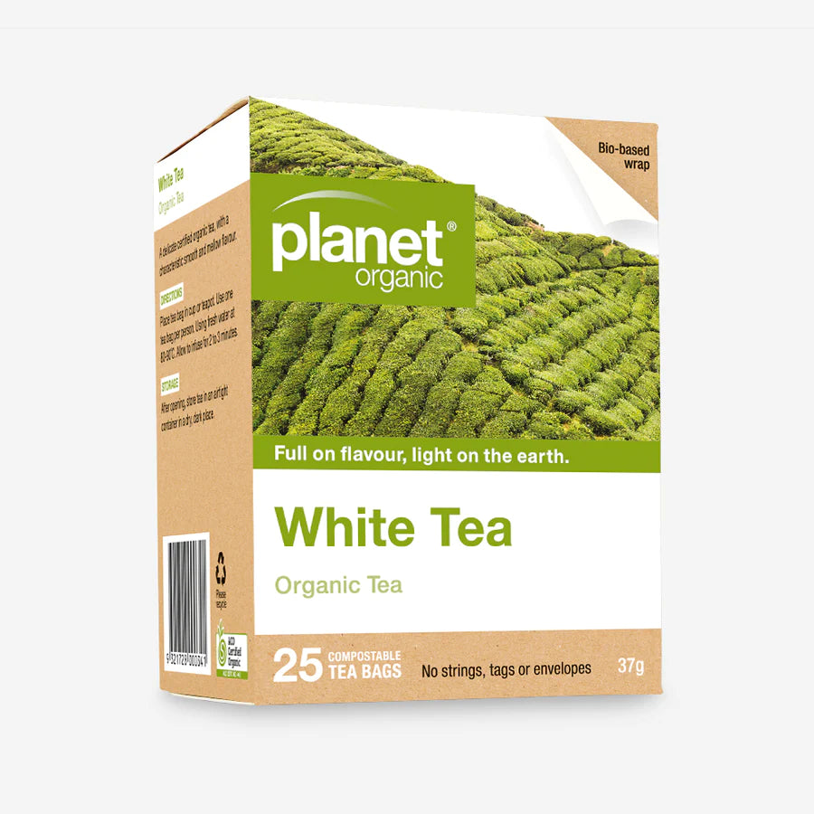 Planet Organic White Tea 25tbags