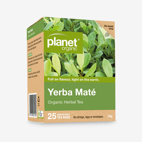 Planet Organic Yerba Mate Tea 25tbags