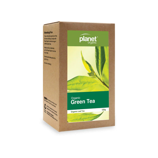 Planet Organic Green Loose Leaf Tea 125g