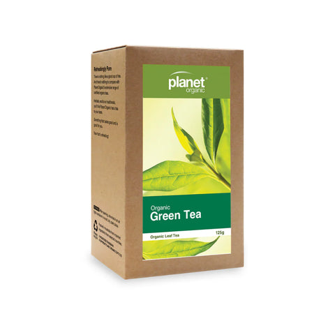 Planet Organic Green Loose Leaf Tea 125g