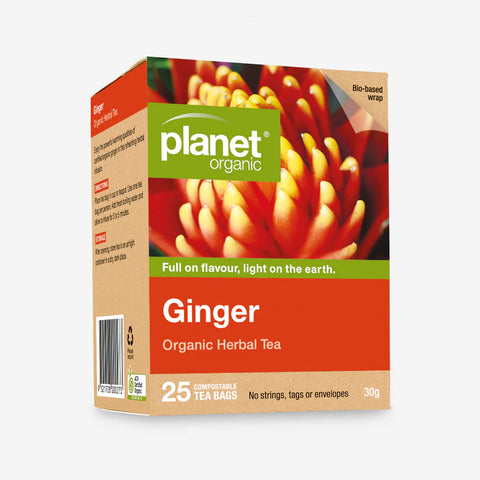 Planet Organic Ginger Tea 25tbags
