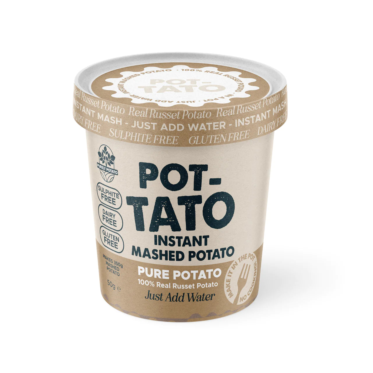 POT-TATO Pure Potato Mash 50g - Special 15% Off