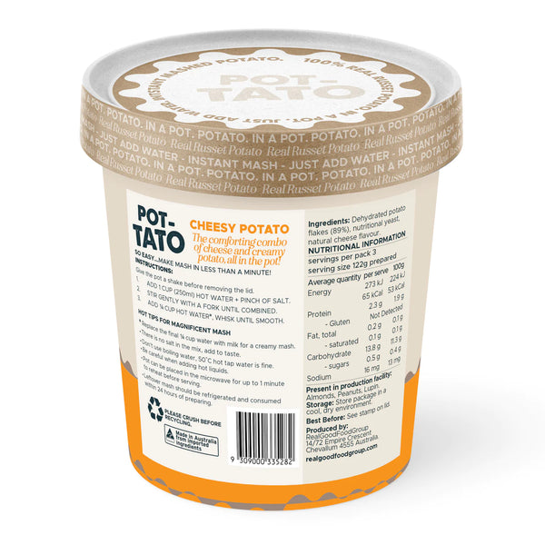 POT-TATO Cheesy Potato Mash 56g - Special 15% Off