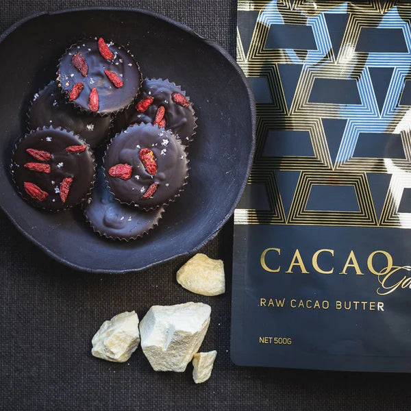 Power Superfoods Cacao GOLD Butter - Certified Organic 80gm