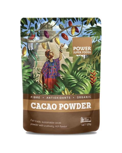 Power Superfoods Cacao Powder - Origin 125gm