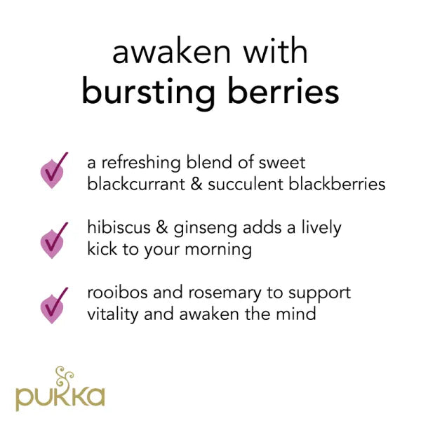 Pukka Tea Morning Berry Tea 20tbags