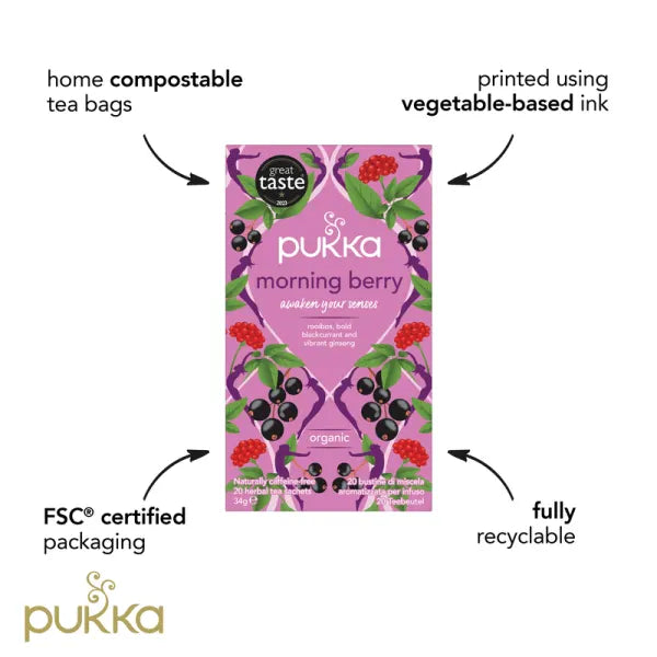Pukka Tea Morning Berry Tea 20tbags