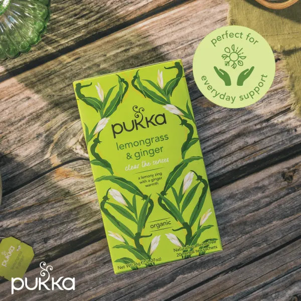 Pukka Tea Lemongrass & Ginger Tea 20tbags