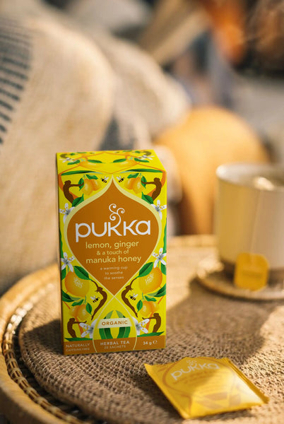 Pukka Tea Lemon, Ginger & Manuka Honey Tea 20tbags