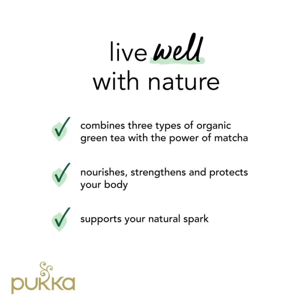 Pukka Tea Supreme Matcha Green Tea 20tbags