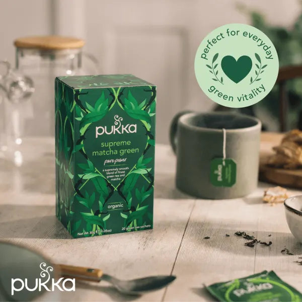 Pukka Tea Supreme Matcha Green Tea 20tbags