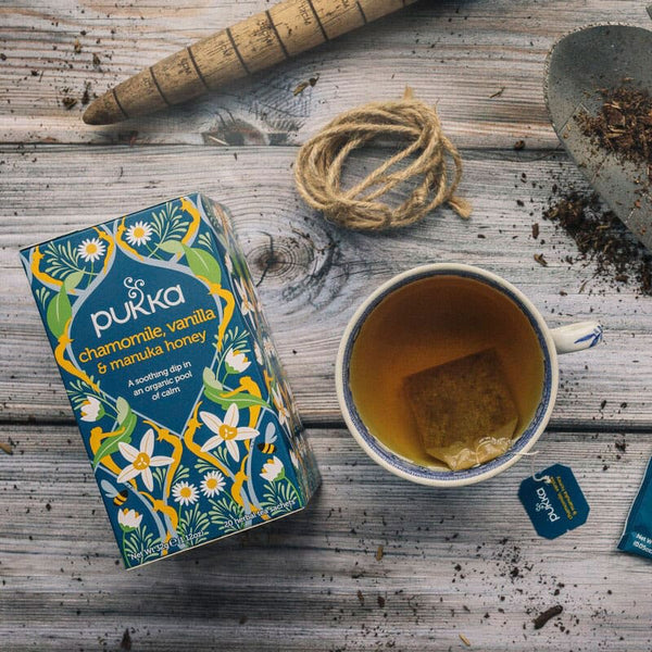 Pukka Tea Chamomile, Vanilla & Manuka Honey Tea 20tbags