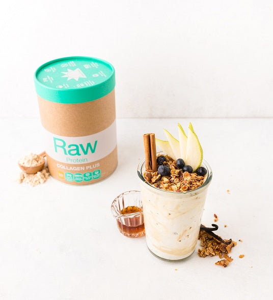 Amazonia Raw Collagen Plus Protein Vanilla 450gm